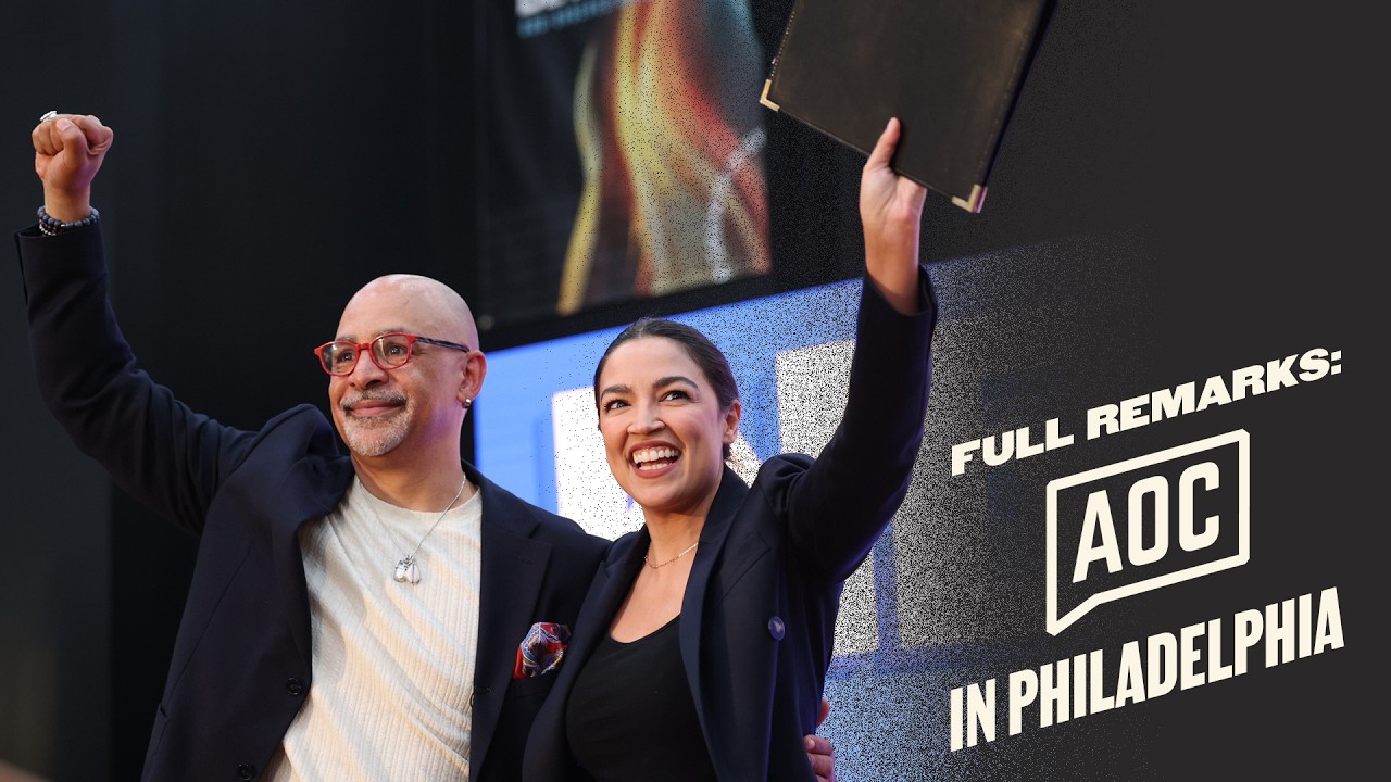 AOC's Inspiring Philadelphia Speech for Chris Rabb [Video]