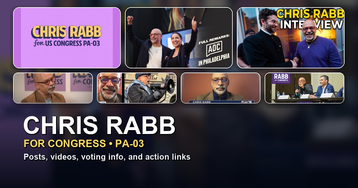 Chris Rabb for Congress