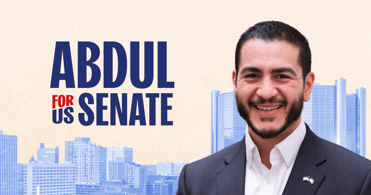 Endorsement: Abdul El‑Sayed for U.S. Senate (Michigan)