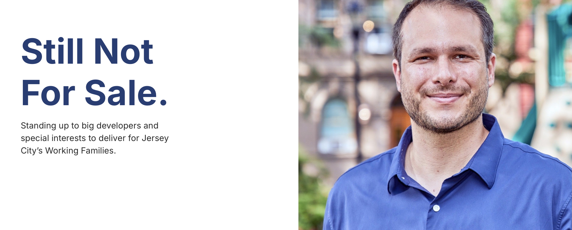 James Solomon in Jersey City.