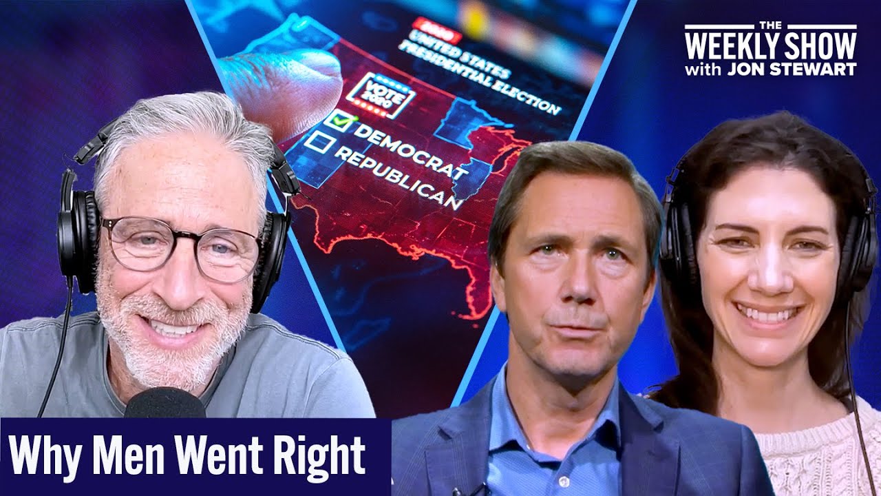 Jon Stewart - Why Men Are Leaving the Left