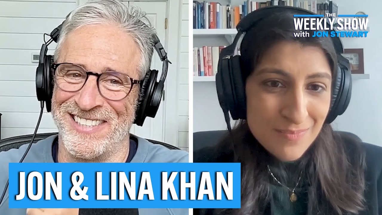 Lina Khan On Zohran Mamdani, Corporate Welfare & the FTC | The Weekly Show with Jon Stewart