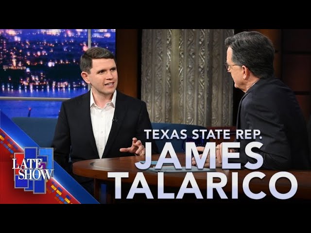 James Talarico on Colbert!